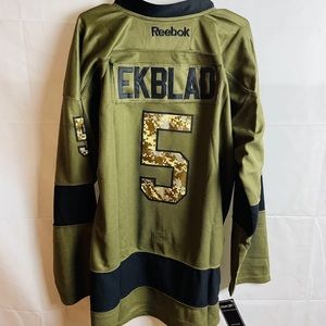 Reebok Ekblad Camo Panthers Jersey